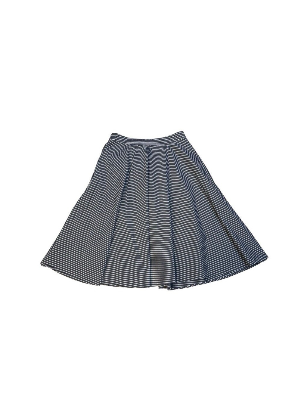 Poetry Womens Cotton Lightweight Skirt Striped Size 10